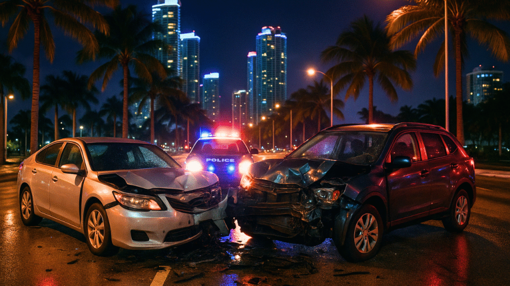 Miami accident