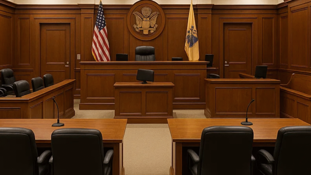 new jersey courtroom